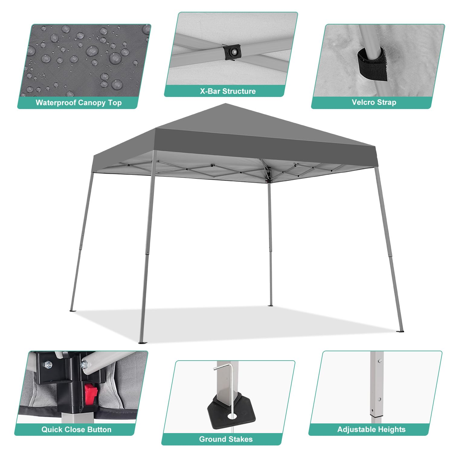 Oneofics canopy top cover provides UV protection with interior lining
