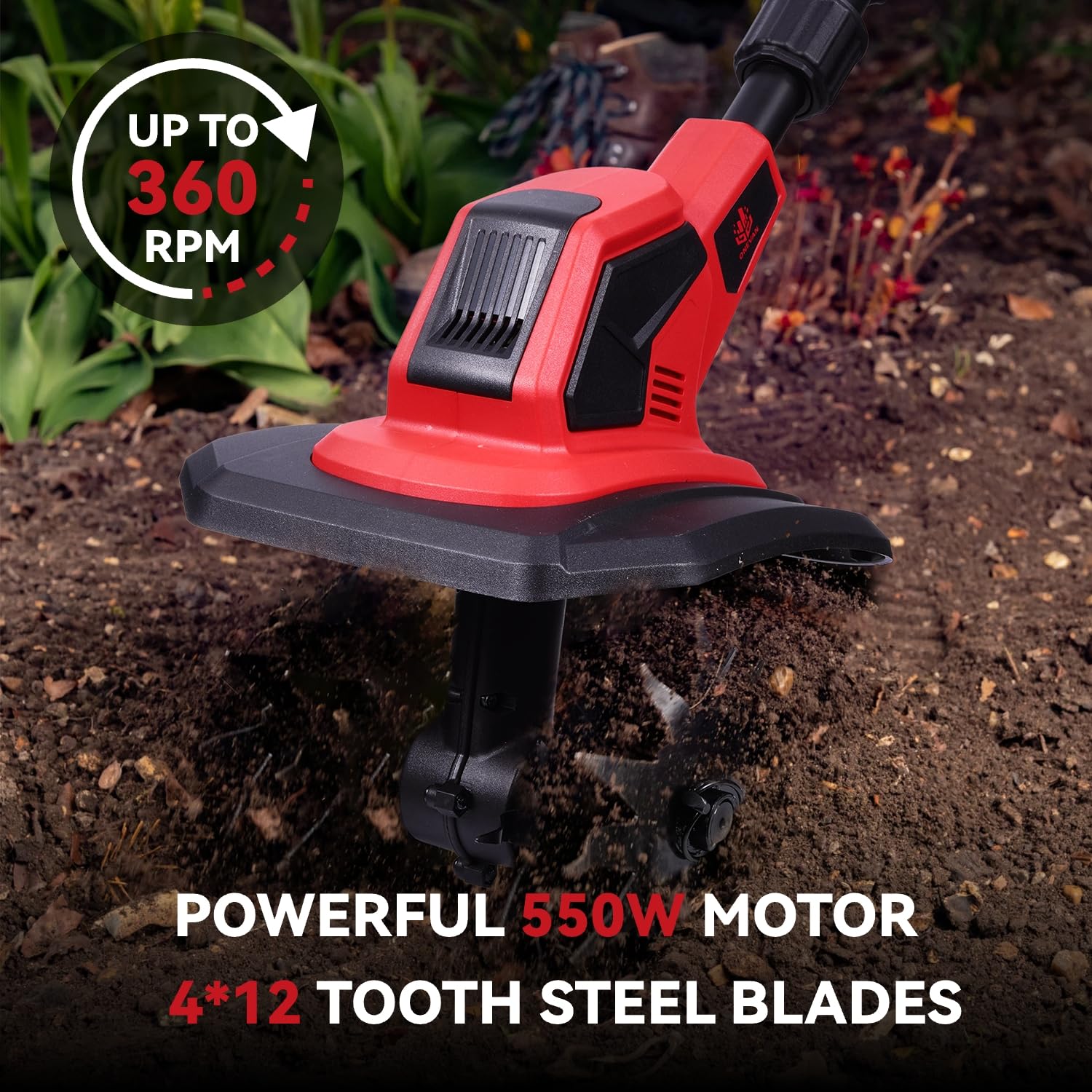 ONEVAN 1.5A fast charger minimizes downtime between uses.