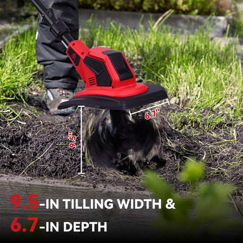ONEVAN 9.5in tiling width speeds up bed prep.