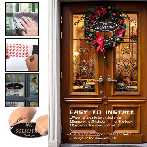 ONEWOK Easy installation on doors, fences, or walls.