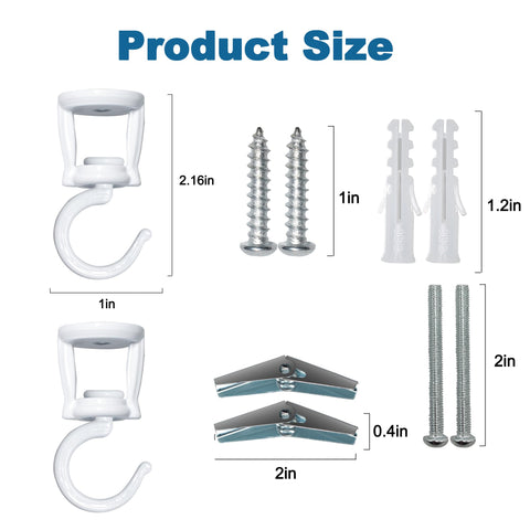 ONIKK hooks keep planters stable on ceilings and walls.