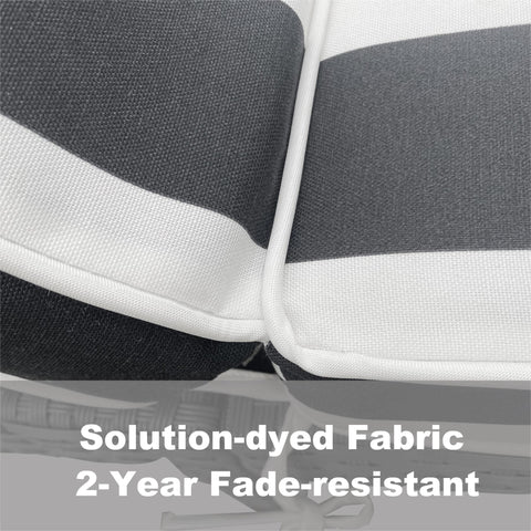 Only Choice breathable uv-resistant fabric resists sun fading outdoors.