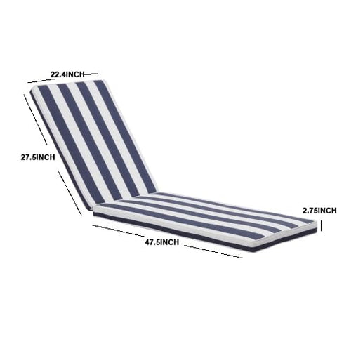 Only Choice cushions on a lounge chair demonstrate relaxed, weather-ready comfort.