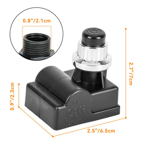 Onlyfire 14451 push-button igniter provides quick start for your barbecue sessions.
