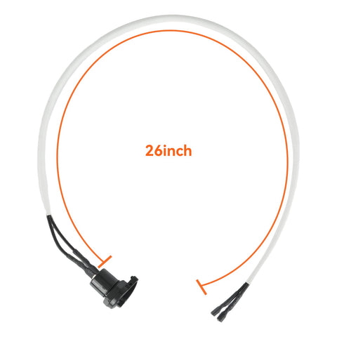 Onlyfire 26in wires shown, practical reach for reliable grill lighting