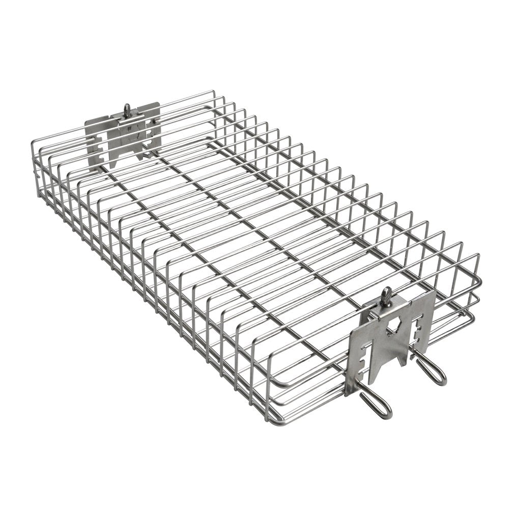 Onlyfire 6042 front view basket enhances grill stability for even cooking.