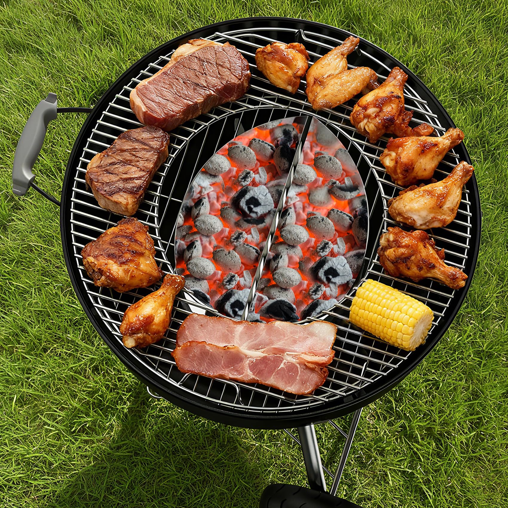 Onlyfire 1mm thick steel resists warping for durable high-heat use.