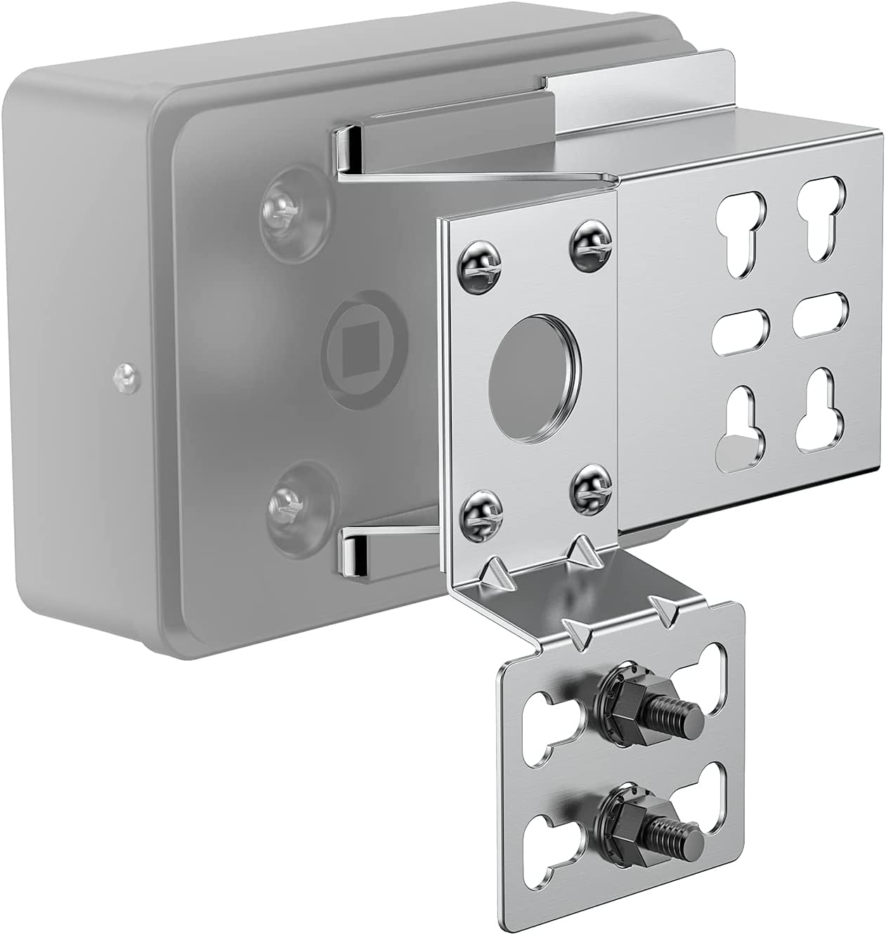 Onlyfire 6902 bracket with inline spit mounting holes for universal fit.