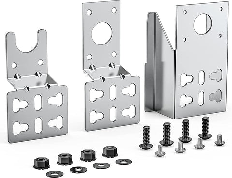 Onlyfire 6902 rotisserie bracket in rust-proof stainless steel for durable grilling.