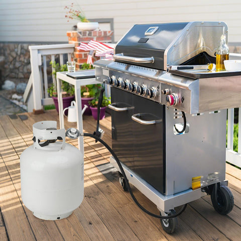 Onlyfire regulator delivering up to 80,000 BTU per hour for cooking and heating