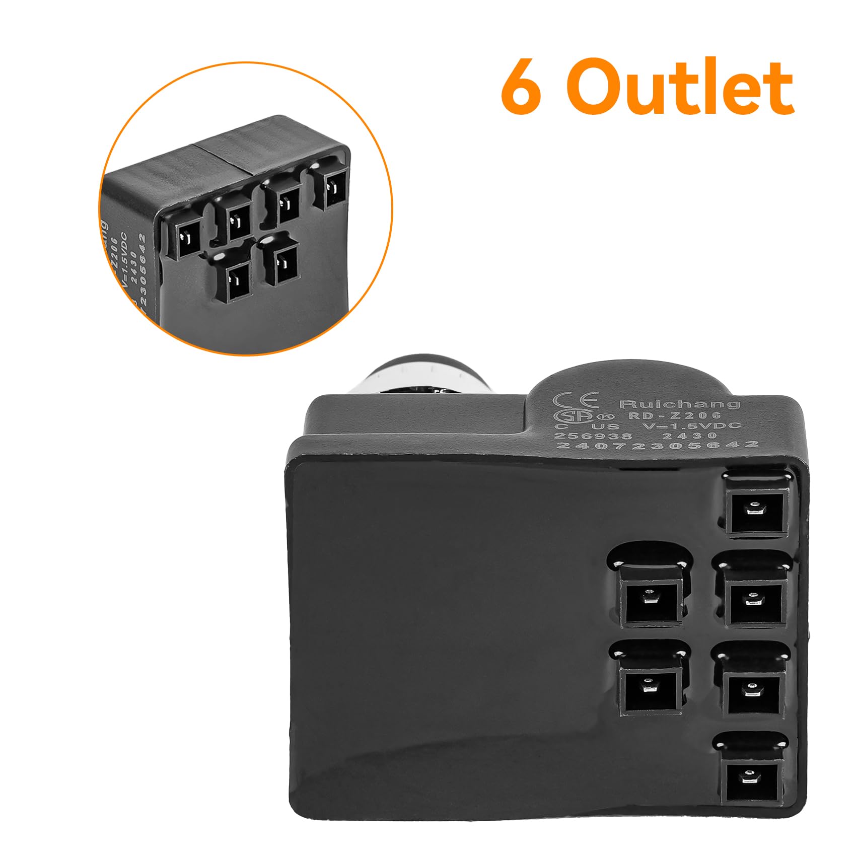 Onlyfire AA battery required reminder for easy replacement.