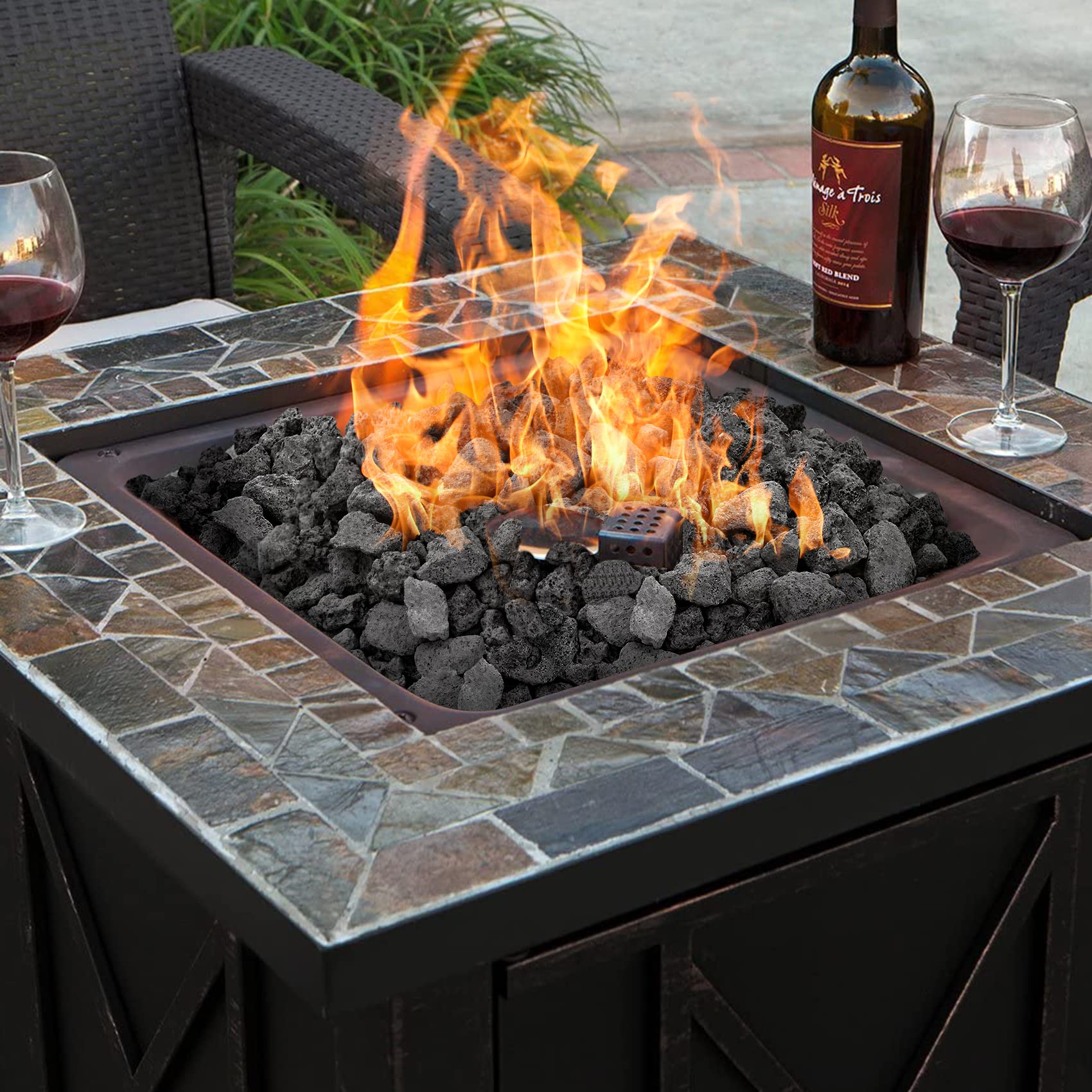 Onlyfire lava rock ideal for gardens and landscaping with natural texture.