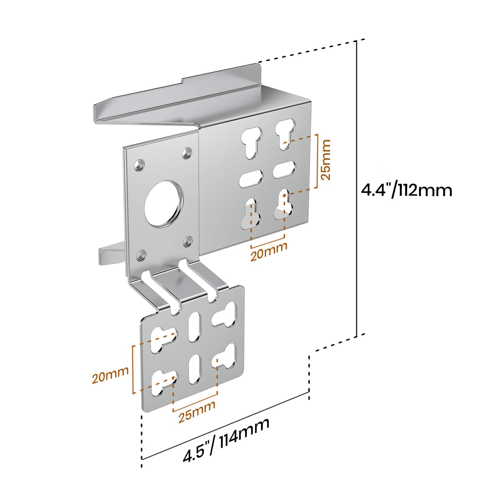 Onlyfire brackets and screws simplify mounting on compatible grills