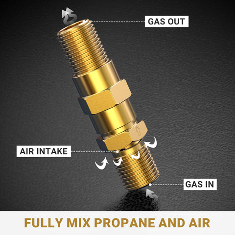 OnlyFire brass construction suggests durability for long outdoor use.