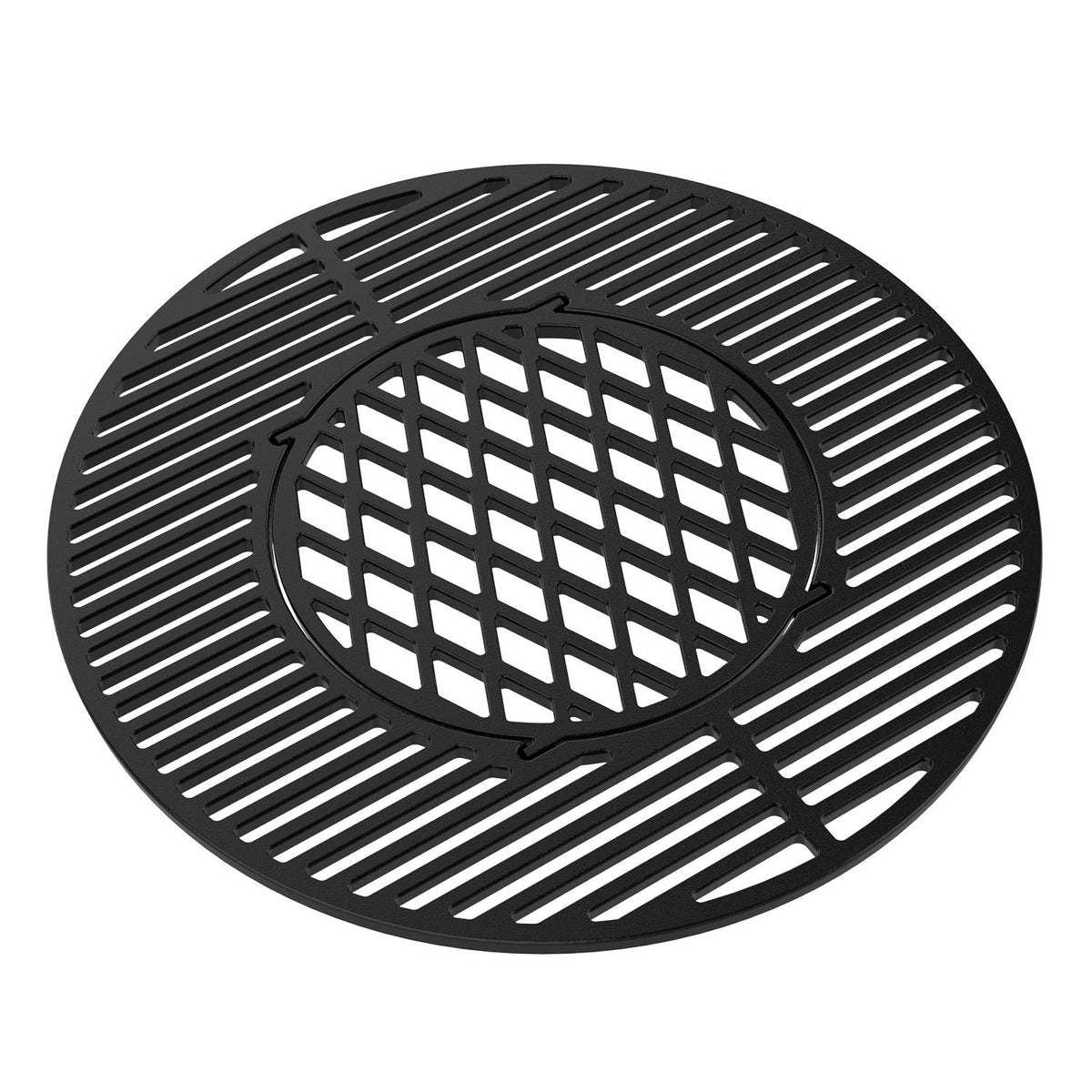Onlyfire cast-iron hole cooking grate 21.5-inch diameter for even heat and consistent sear.
