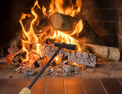 Onlyfire Chef heat-resistant iron rake withstands high heat.