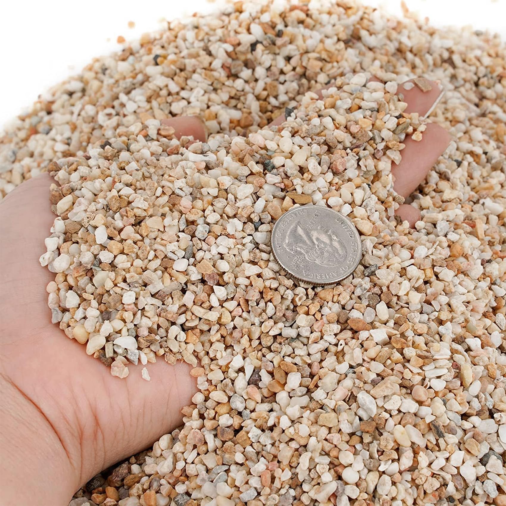 OnlyFire dry-state silica sand in neutral color keeps indoor and outdoor pits clean.