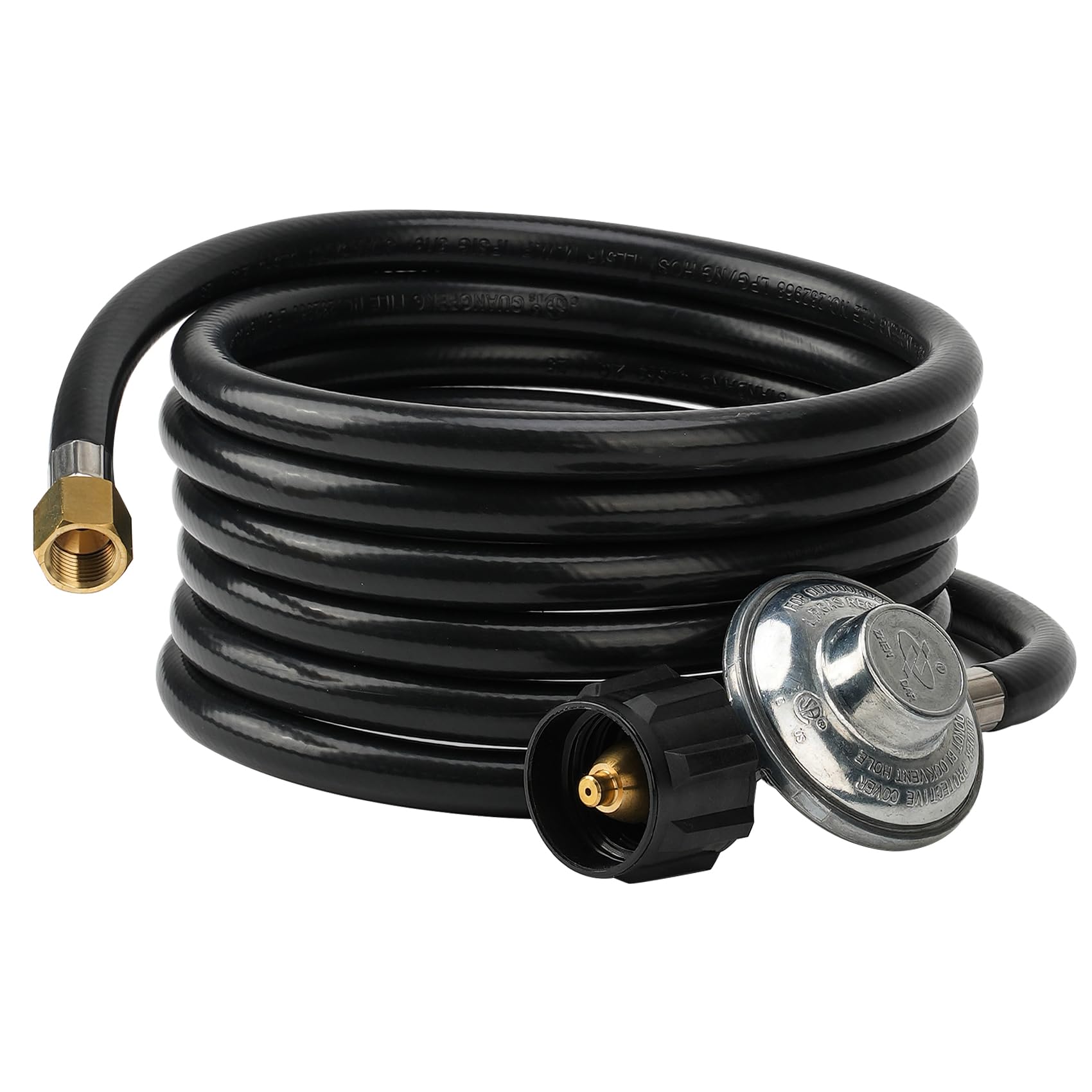 Easy-install Onlyfire regulator simplifying backyard grilling setup