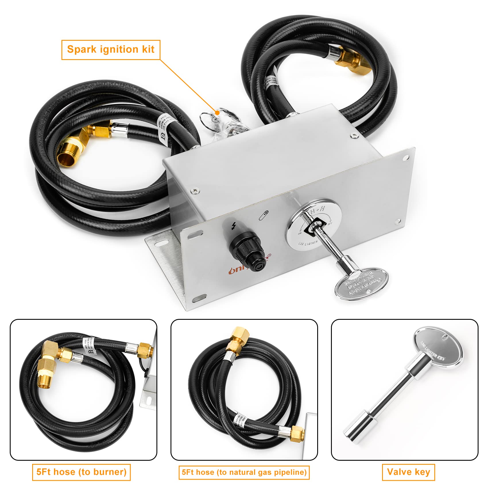 Onlyfire fire pit key valve highlights safety and control