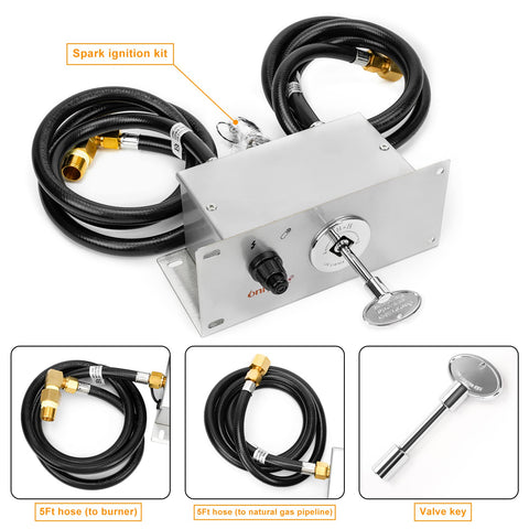 Onlyfire fire pit key valve highlights safety and control