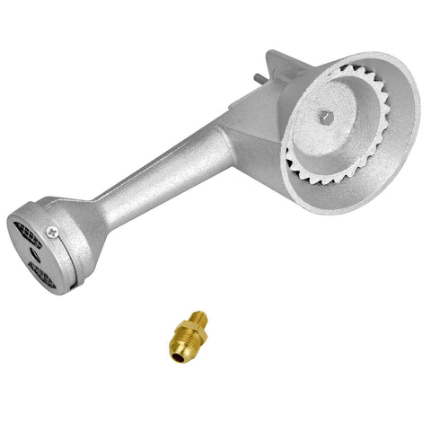 Onlyfire five-eighth-inch thread mounts to Bayou Classic equipment
