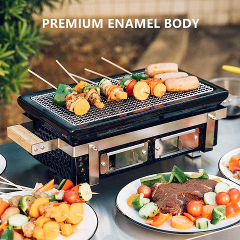 ONLYFIRE GRILLS anti-scalding handle keeps hands safe