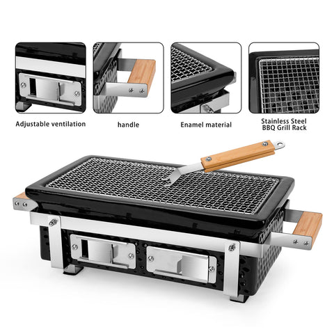 ONLYFIRE GRILLS bottom vents enable precise heat control