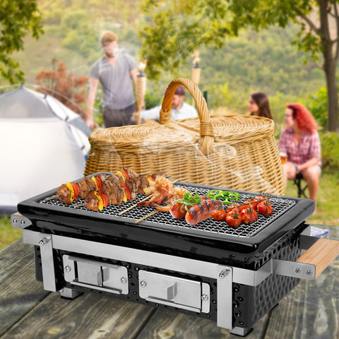 ONLYFIRE GRILLS ready-to-go setup for camping and picnics