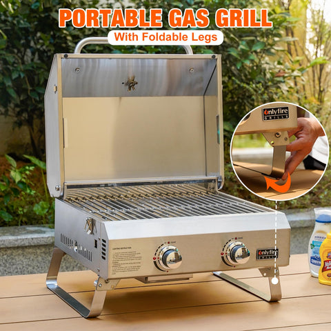 Dual-burner control panel for precise heat across zones