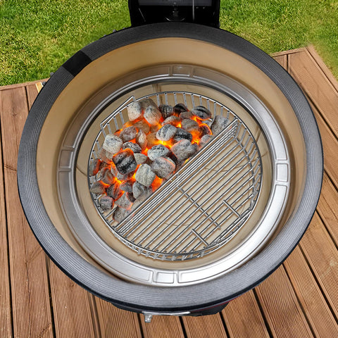 Onlyfire heavy-duty stainless-steel construction resists warping and rust