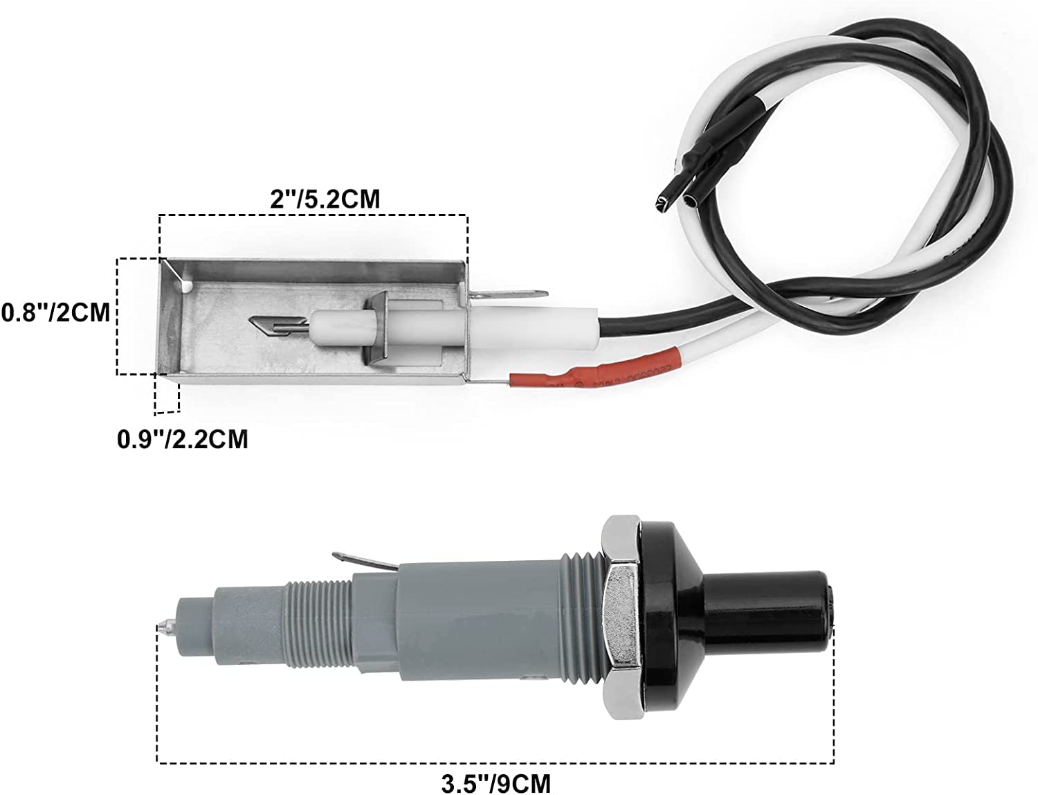 OnlyFire gas-catcher ignition chamber stabilizes spark paths for reliable starts.