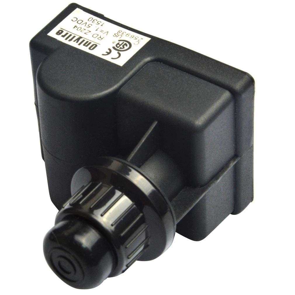 Onlyfire ignition housing protects components under grilling conditions.