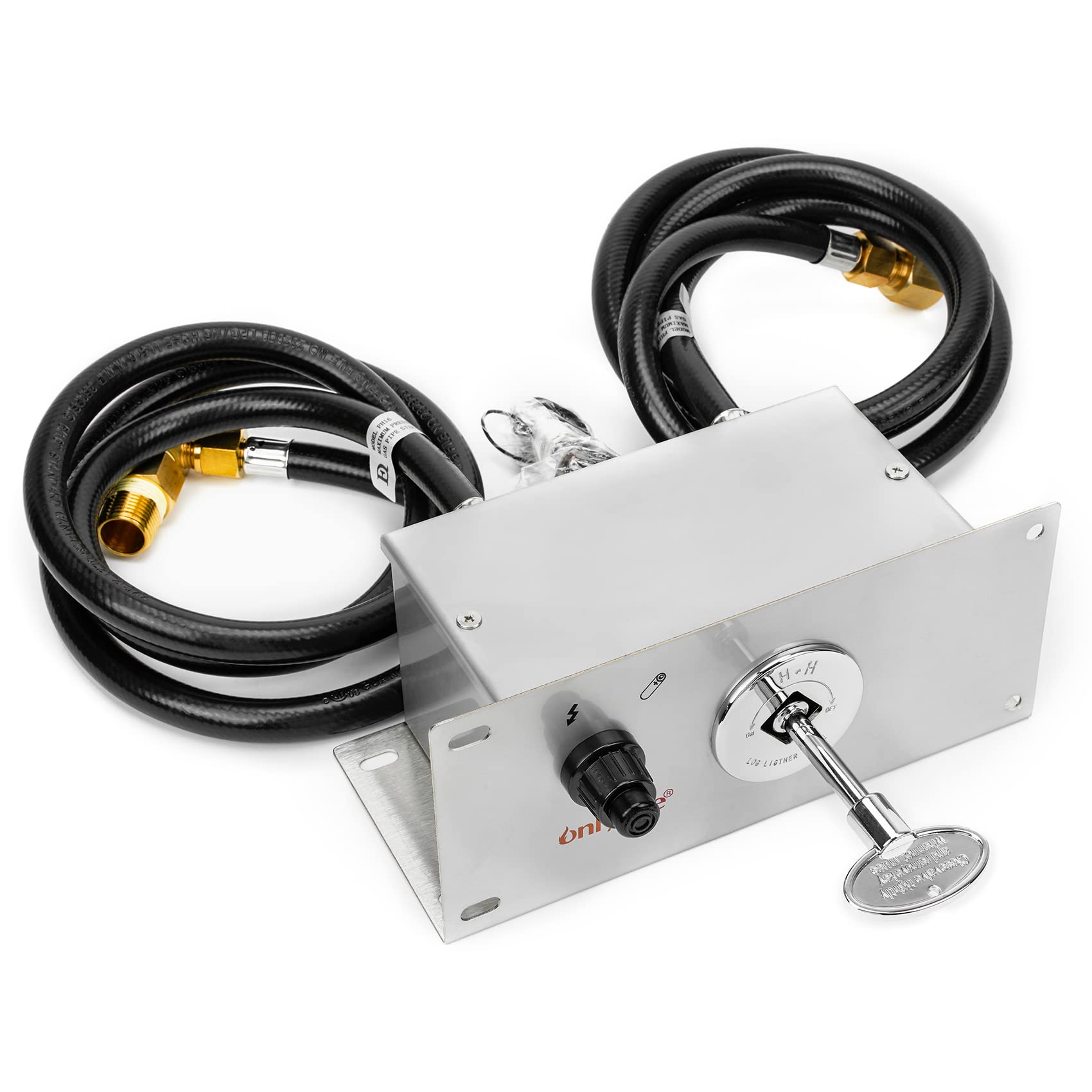 Onlyfire ignition system electronic igniter shown for quick fire pit lighting