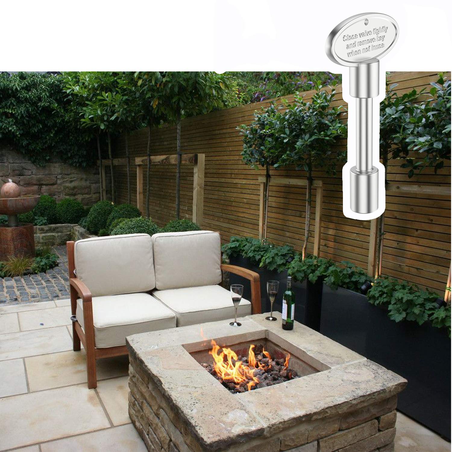 Onlyfire indoor-outdoor accessory suitable for fireplaces and fire pits.
