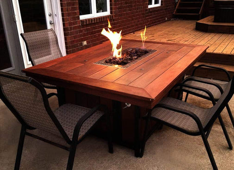 Onlyfire log lighter valve-control key for quick valve access near a fire feature.