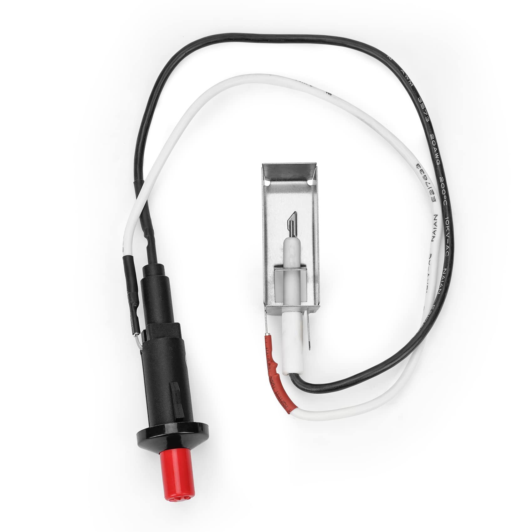 Push-button igniter detail from Onlyfire for Weber 7510.