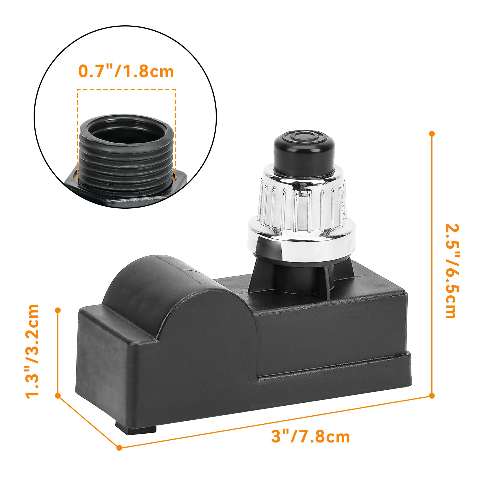 Onlyfire push-button ignition provides quick lighting for barbecues.