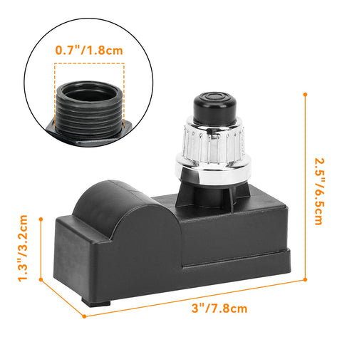 Onlyfire push-button ignition provides quick lighting for barbecues.