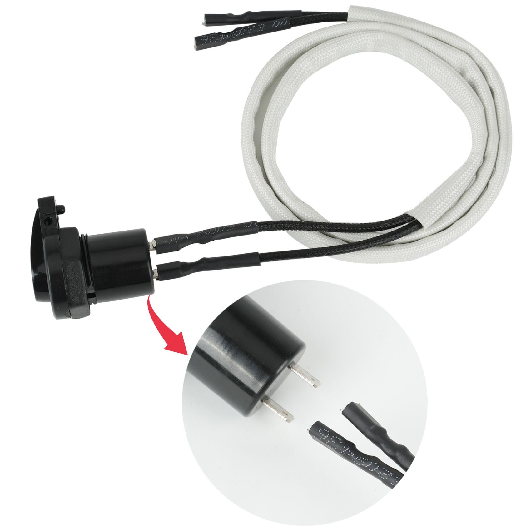 Onlyfire replacement button packaging, side view highlights easy installation