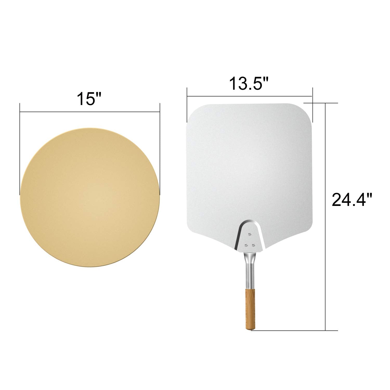 Onlyfire rotisserie thermometer helps monitor internal temperature during roasting.