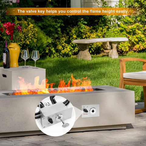 Onlyfire stainless steel installation box secures hose and fittings