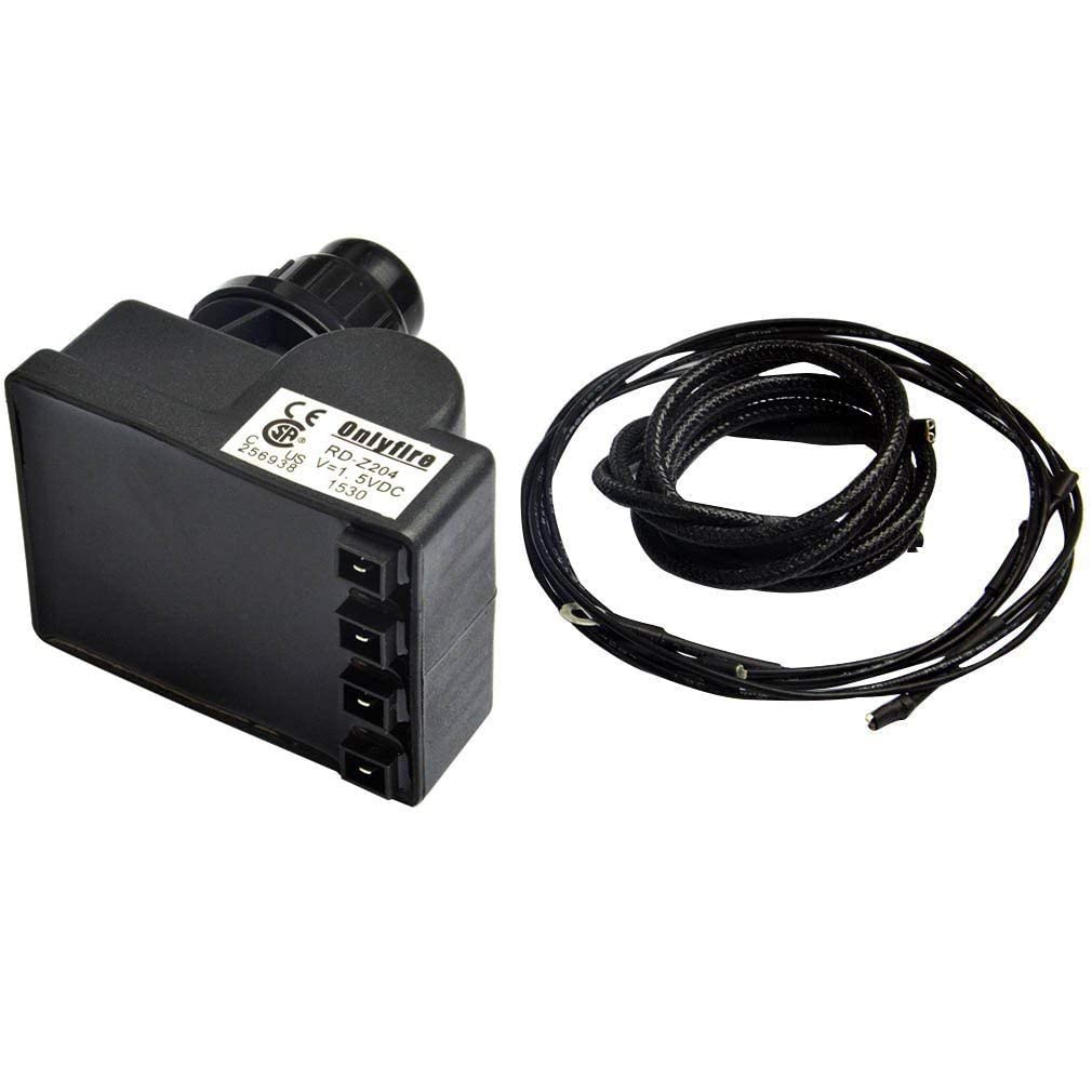 Onlyfire universal-fit 4-spark igniter kit push-button for reliable grill starts.
