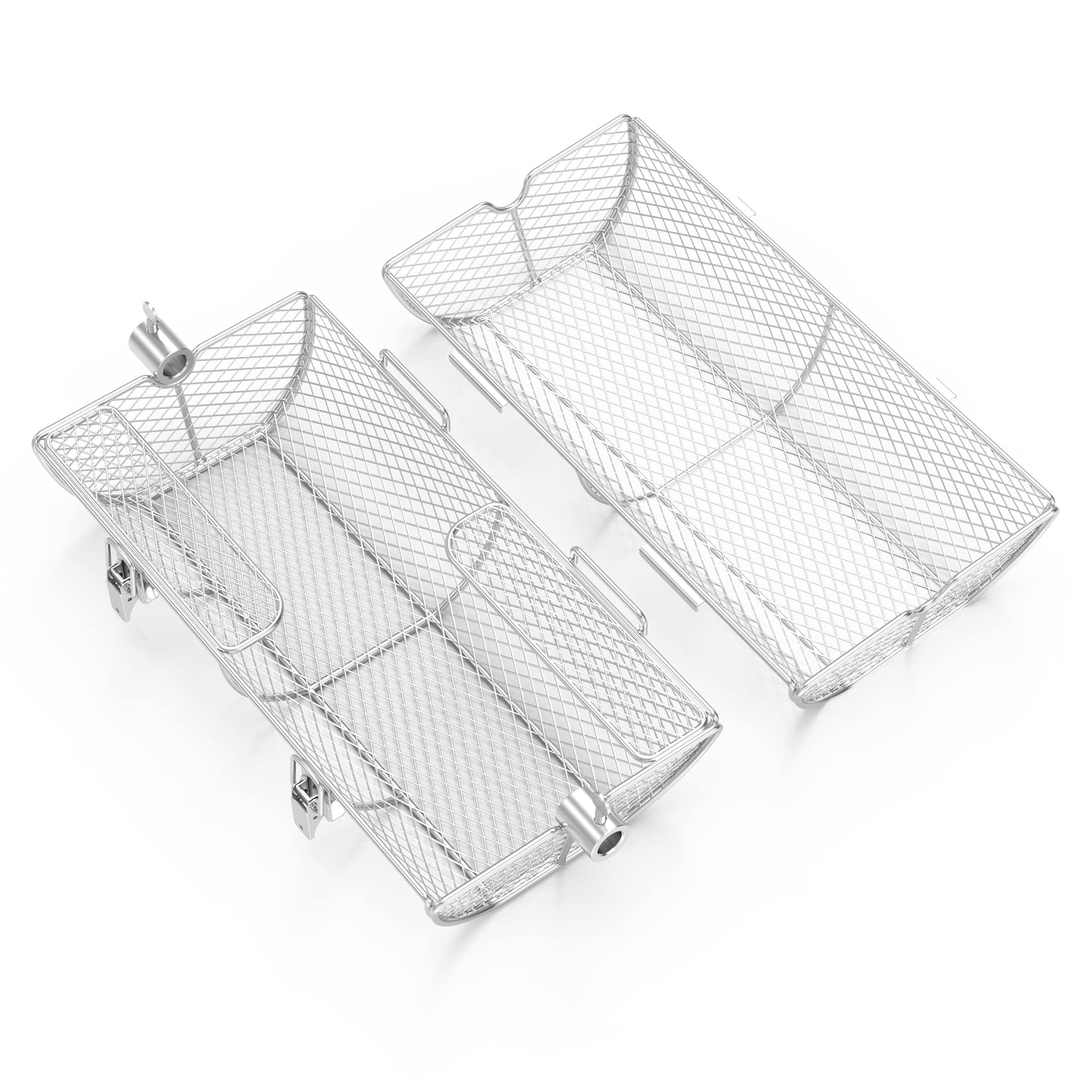 Onlyfire universal fit supports multiple spit sizes for flexible grill setups.