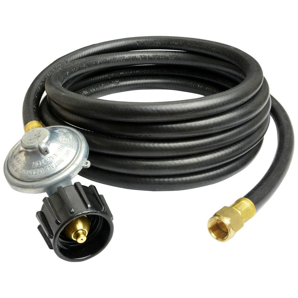 Onlyfire universal QCC1 regulator with 12 ft hose for flexible outdoor grilling