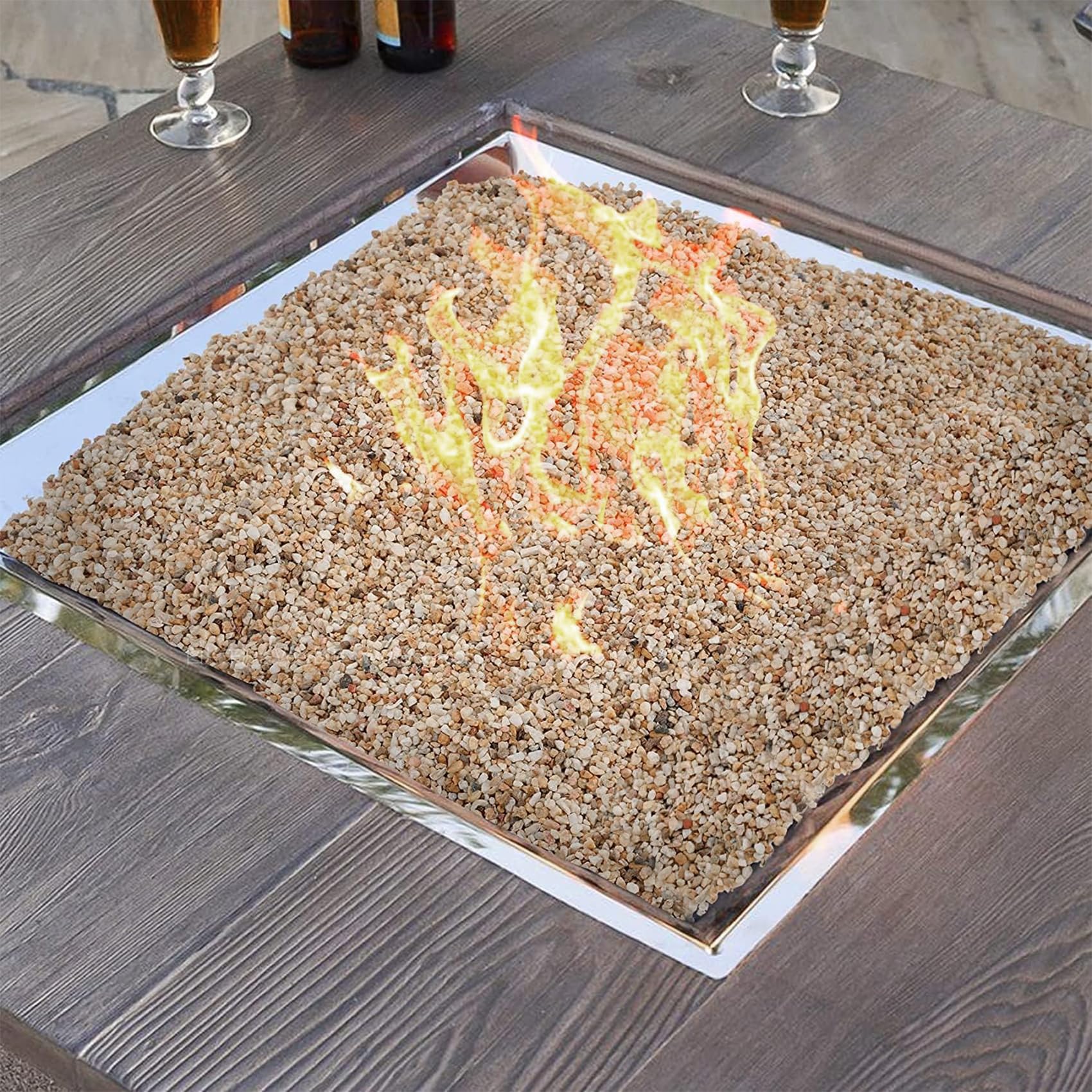 OnlyFire versatile sand supports crafts, soil cover, and decorative outdoor paths.