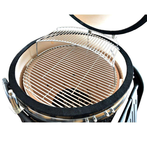 Onlyfire 17-3/4 inch warming rack fits standard charcoal kettles