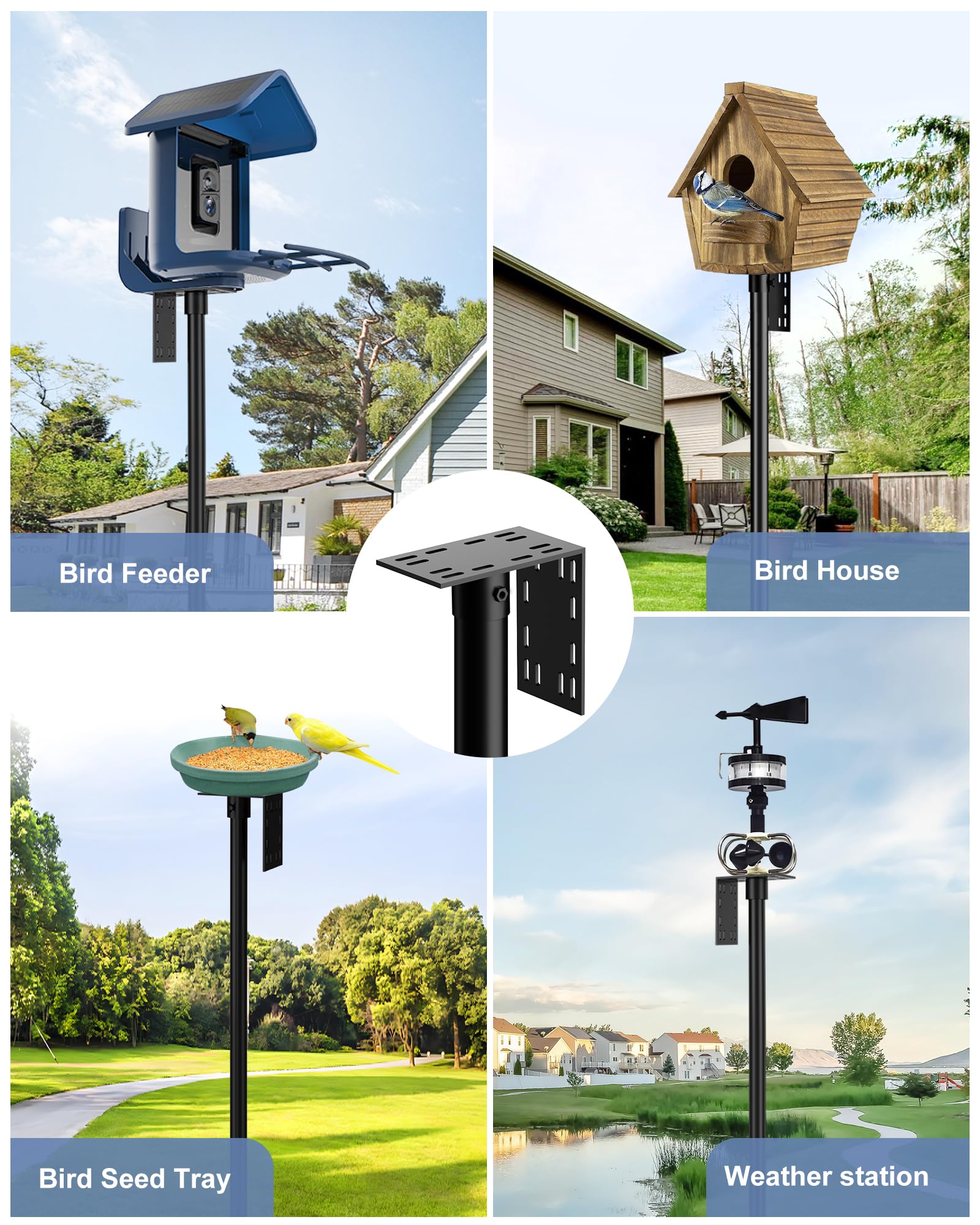 Onlyfly adjustable height helps tailor placement to your space.