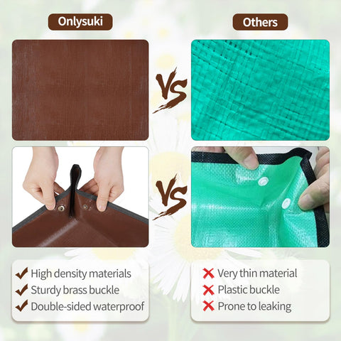 Onlysuki mat under plant transplanting reducing mess on surfaces