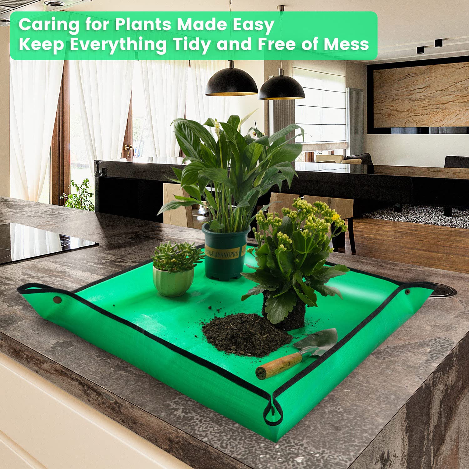 Onlysuki copper buckle design shields floors during potting tasks