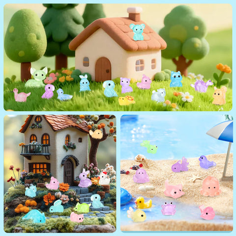 Onsioesd DIY resin animals spark creative crafts and storytelling.